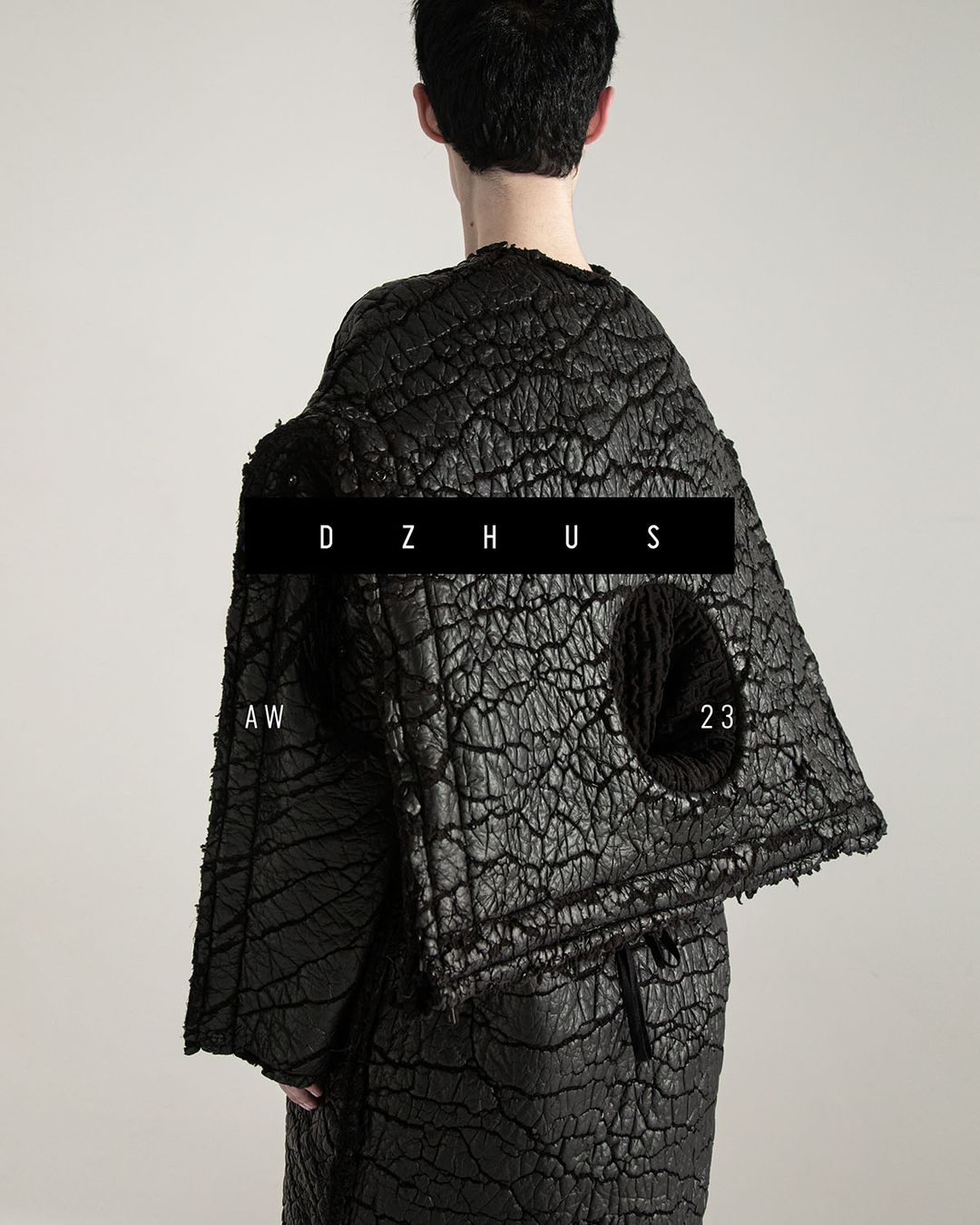 A piece from DZHUS AW23 collection