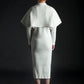 DZHUS Double as a dress with a cape back look