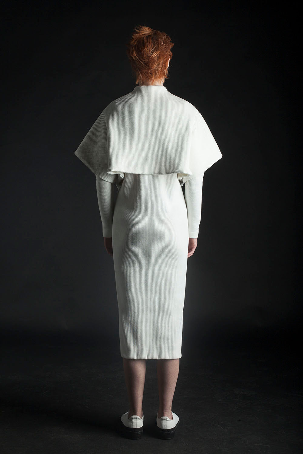 DZHUS Double as a dress with a cape back look